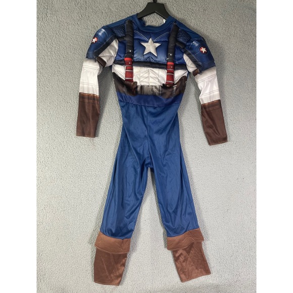 Marvel Captain America The Winter Soldier Costume Medium Kids Halloween - Picture 4 of 13